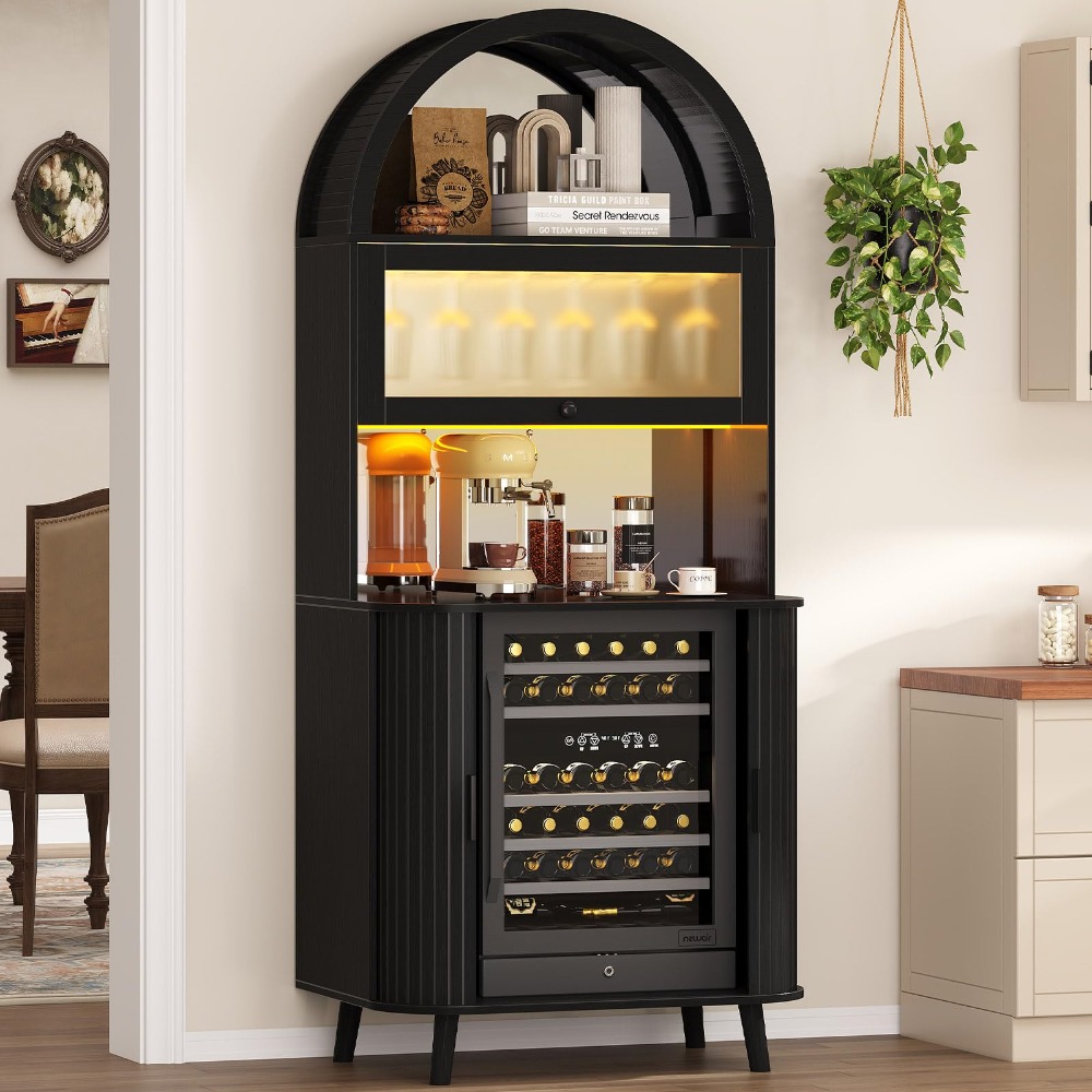 Home Bar And Fridge - Armário para Vinhos, Armário Bar Alto