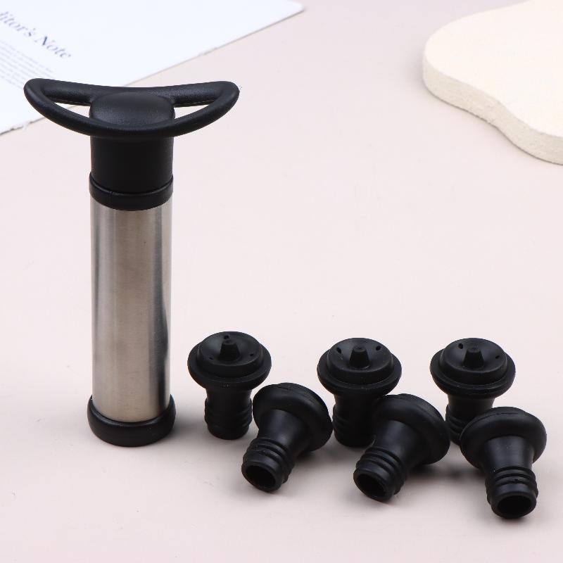 Wine Preservation Pump - 【Lindo】Conjunto de Bomba de Vácuo para