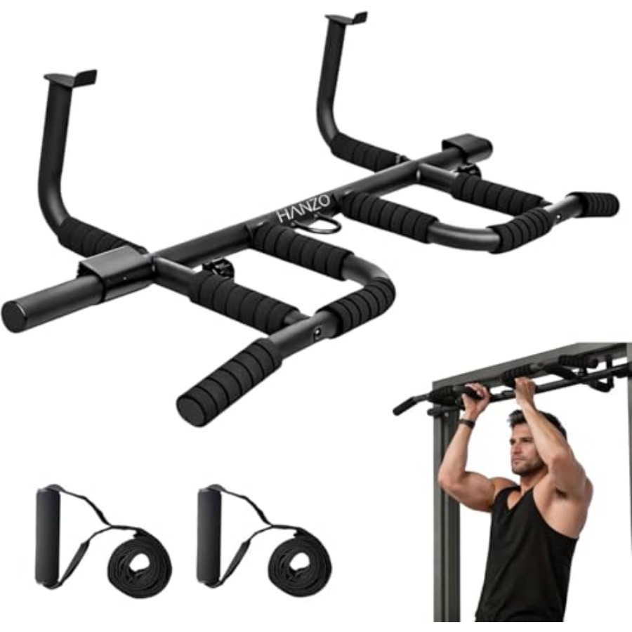 Home Bar Set - Barra de Exercícios para Porta com