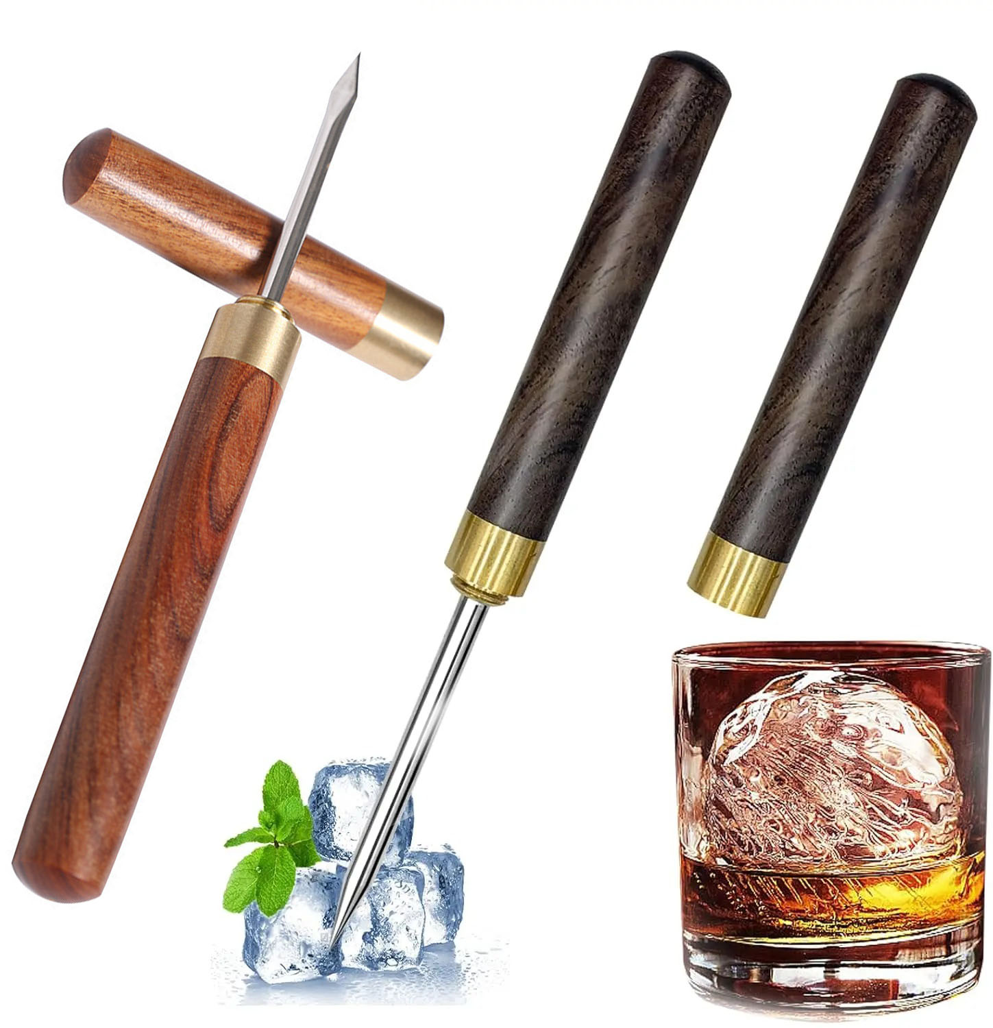 Ice Pick Pick - 2 picadores de gelo, usados para