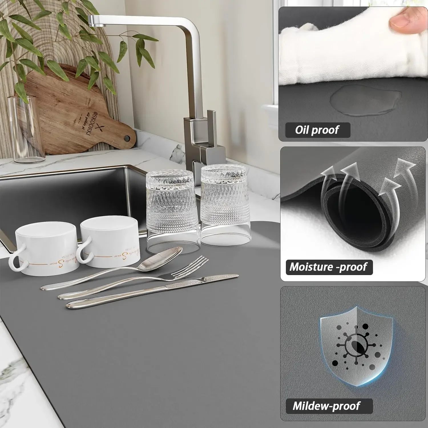Acessórios de Cozinha: Tapete  - Bar Mat Rubber avaliação e preço