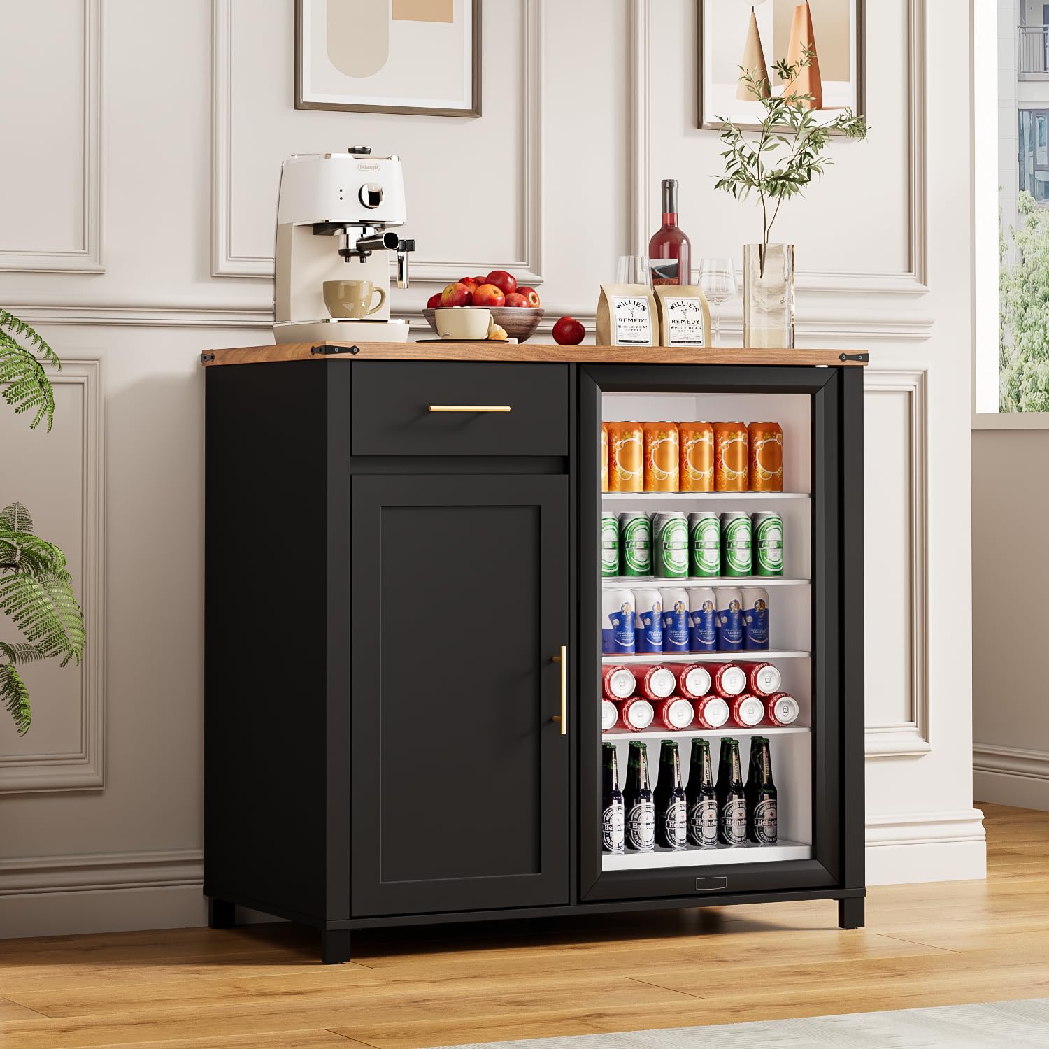 Armário de Bar para Café de 39 - Home Bar And Fridge avaliação e preço