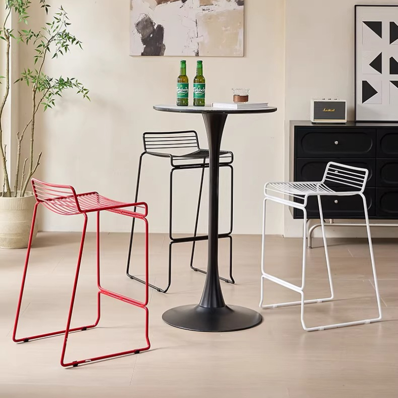 Banqueta de Bar Minimalista Nó - Home Bar Seating avaliação e preço