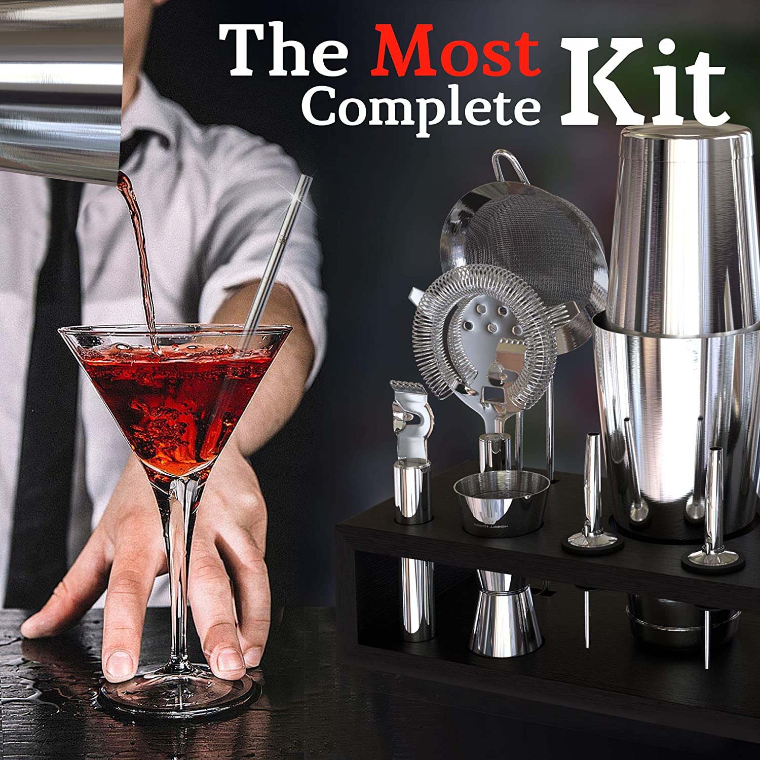 Conjunto de Coquetelaria Profi - Boston Shaker Set avaliação e preço