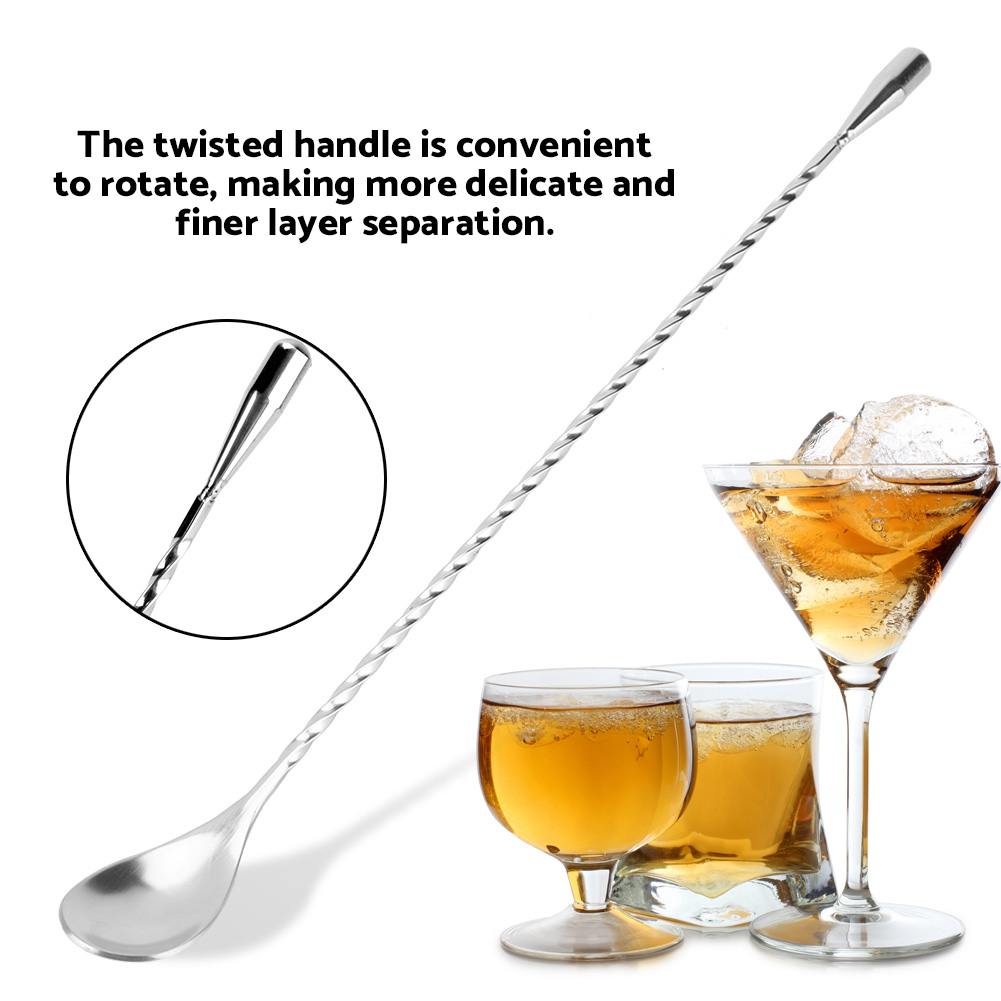 Colher de Bar em Aço Inoxidáve - Bar Spoon Twisted avaliação e preço