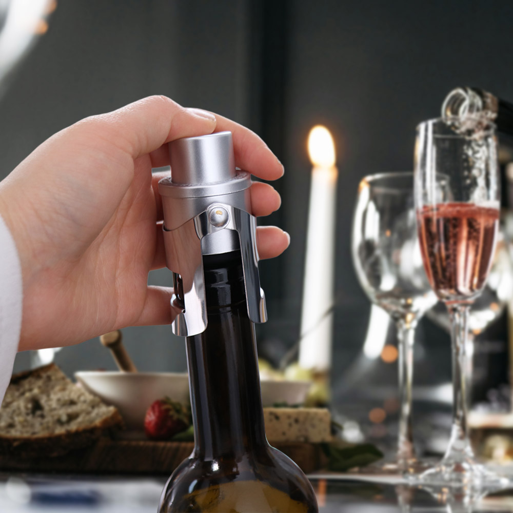 2 Peças Rolha de Champanhe a V - Wine Preservation Pump avaliação e preço
