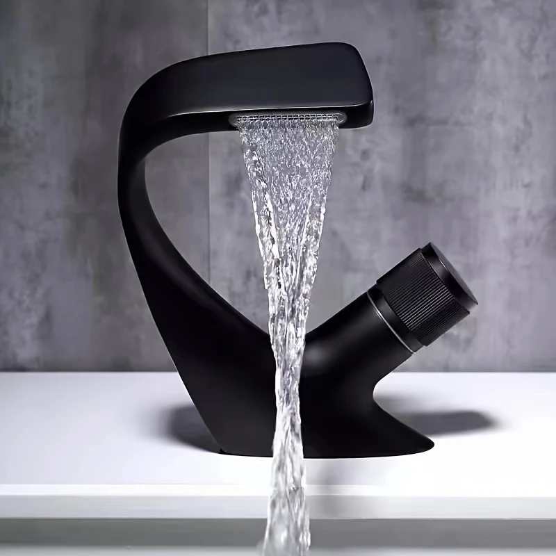 Torneira Cascata Preta de Cobr - Home Bar Sink avaliação e preço