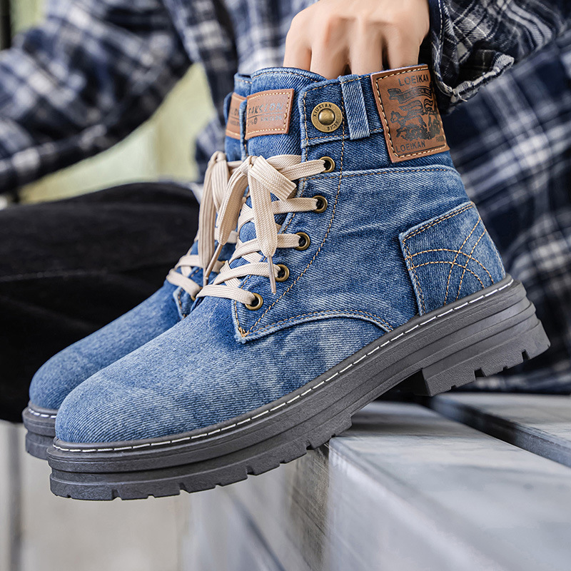Plus size homens botas de torn - Home Barca avaliação e preço