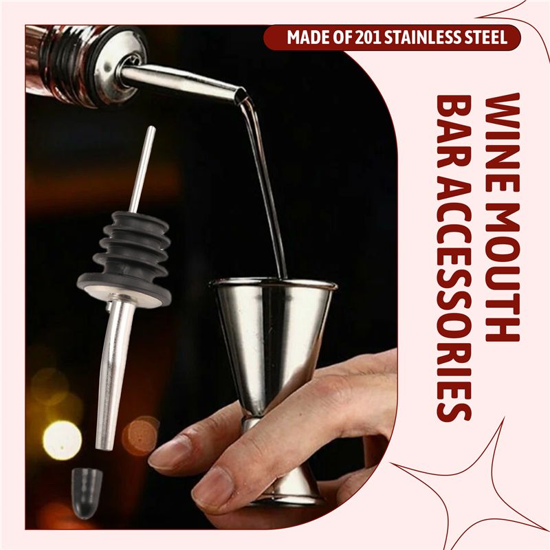 6 Peças de Bicos Dosadores de  - Speed Pourer Cap avaliação e preço