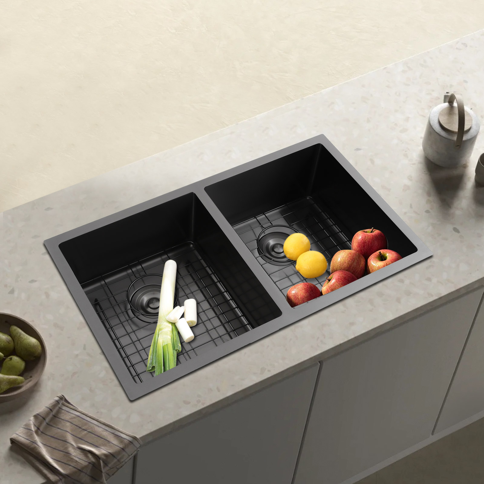 Pia de Cozinha com Duas Cubas, - Home Bar Sink avaliação e preço