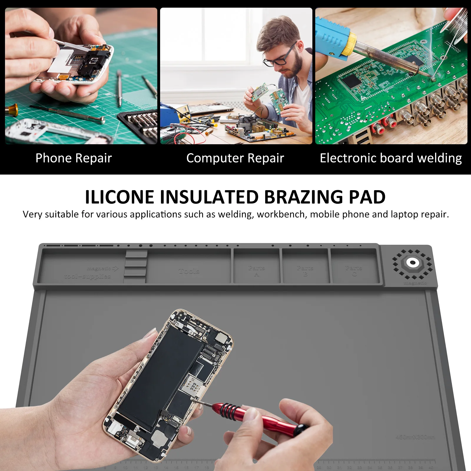 Almofada de reparo de trabalho - Bar Mat Rubber avaliação e preço