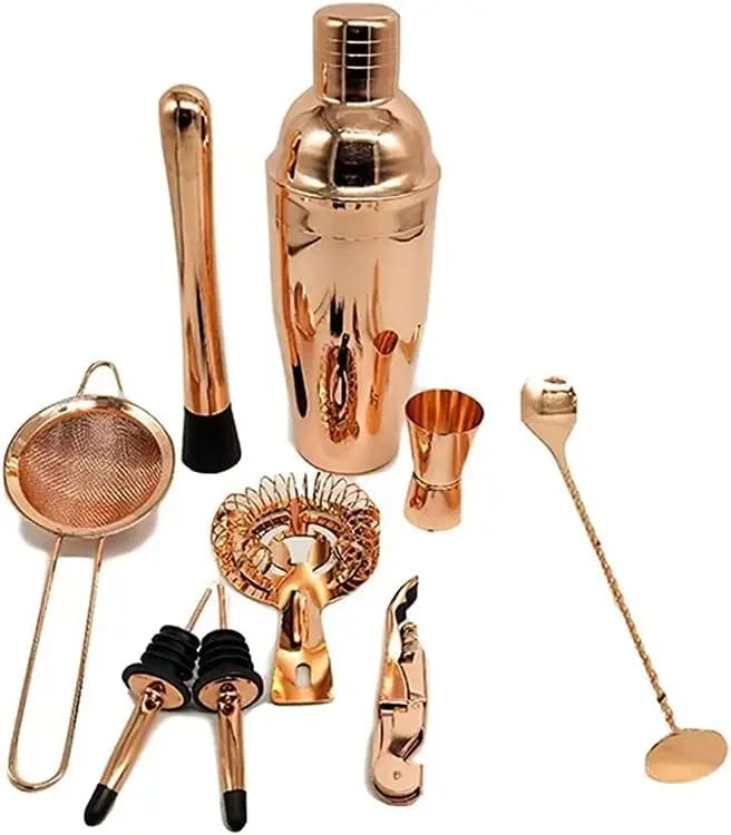 Kit de Bartender com 12 Peças, - Boston Shaker Set avaliação e preço