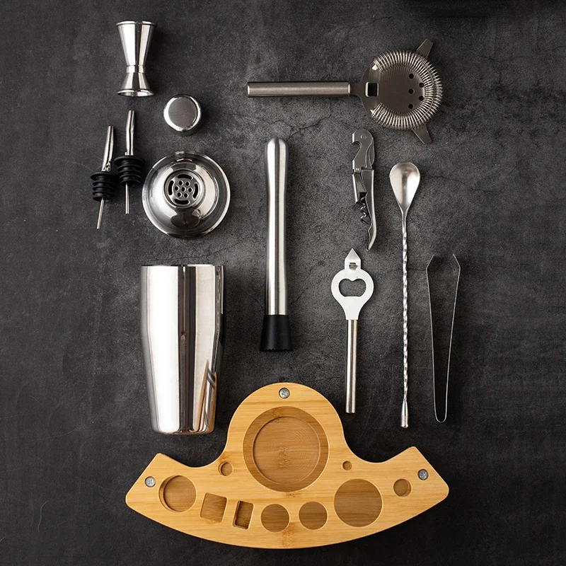 Kit Bartender em Aço Inoxidáve - Boston Shaker Set avaliação e preço