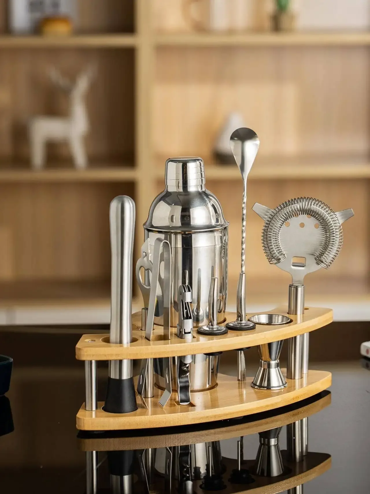 Kit Bartender em Aço Inoxidáve - Boston Shaker Set avaliação e preço