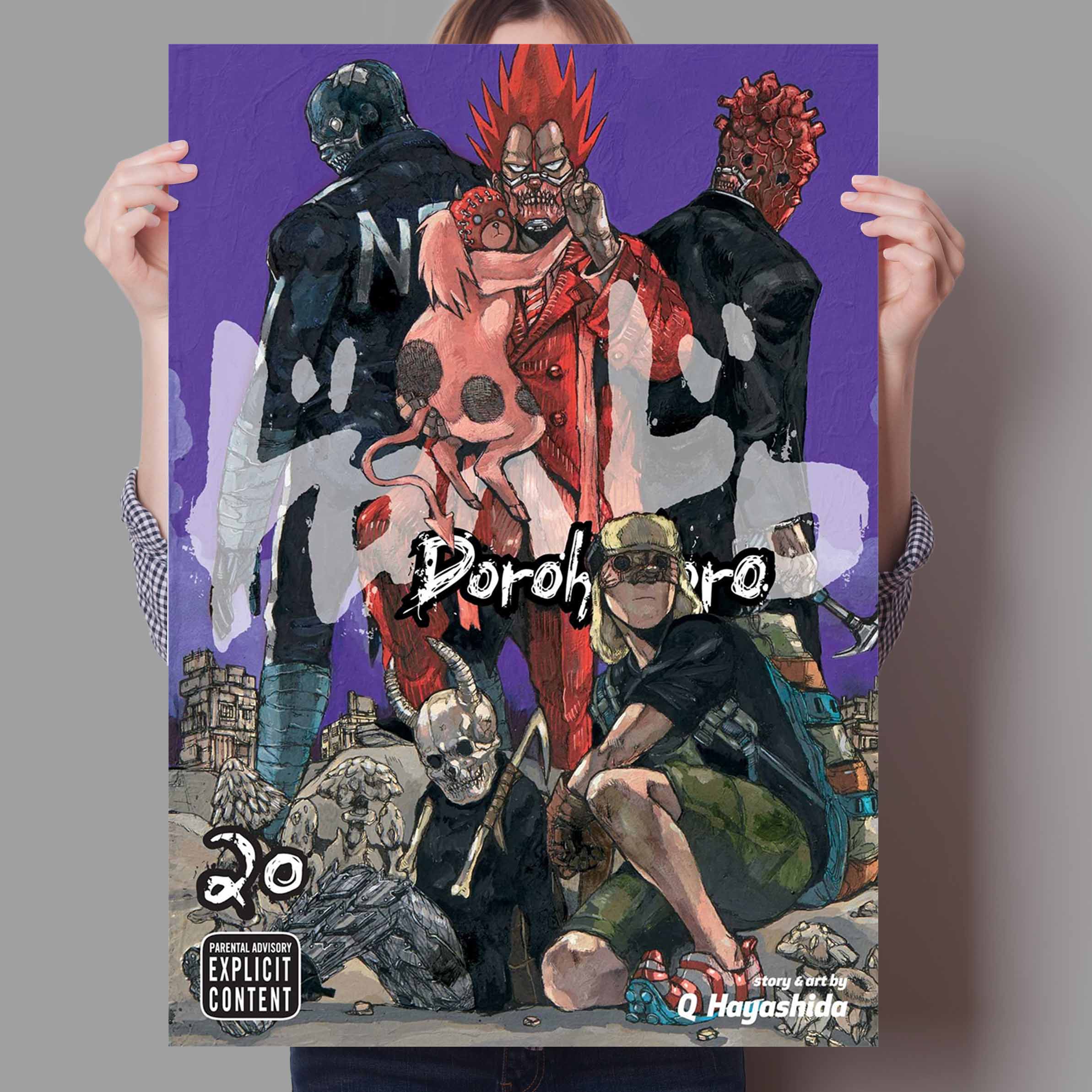 Dorohedoro Anime Vintage Canva - Home Bar Seating avaliação e preço