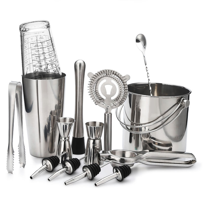 Conjunto de coqueteleira de aç - Boston Shaker Set avaliação e preço