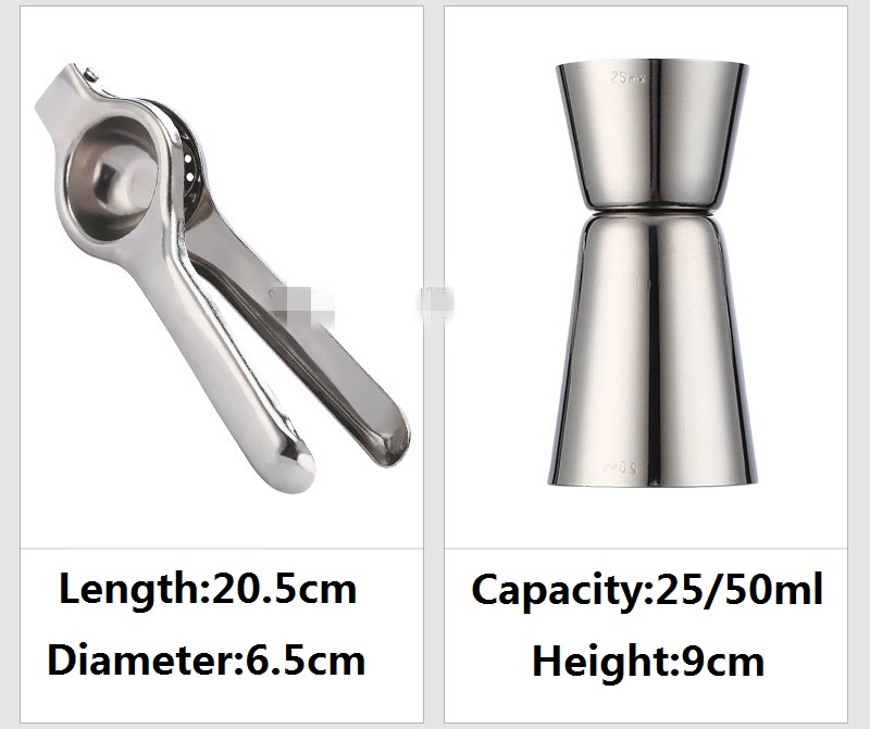 Conjunto de coqueteleira de aç - Boston Shaker Set avaliação e preço