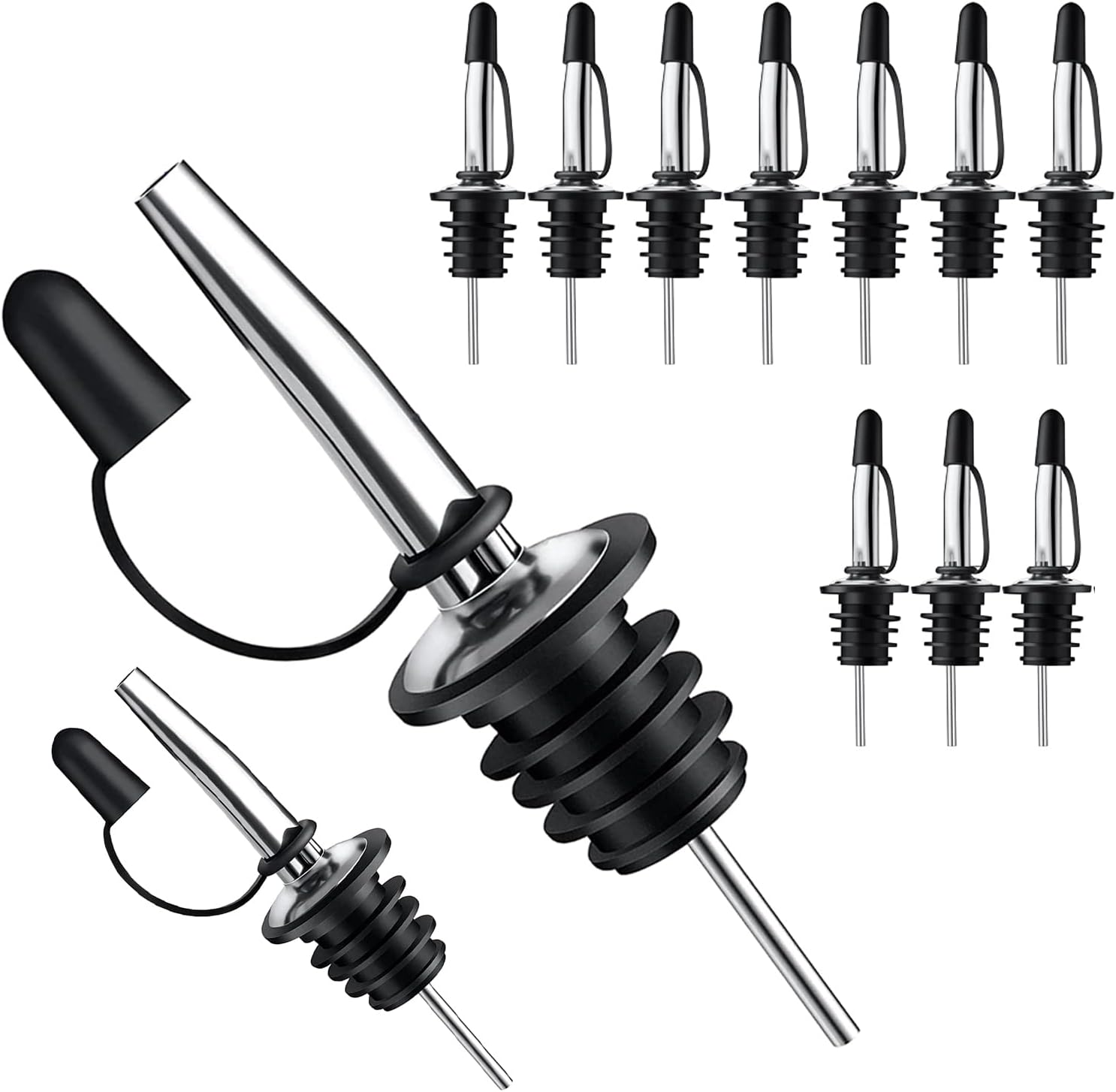 Conjunto de 12 Bicos Dosadores - Speed Pourer Cap avaliação e preço