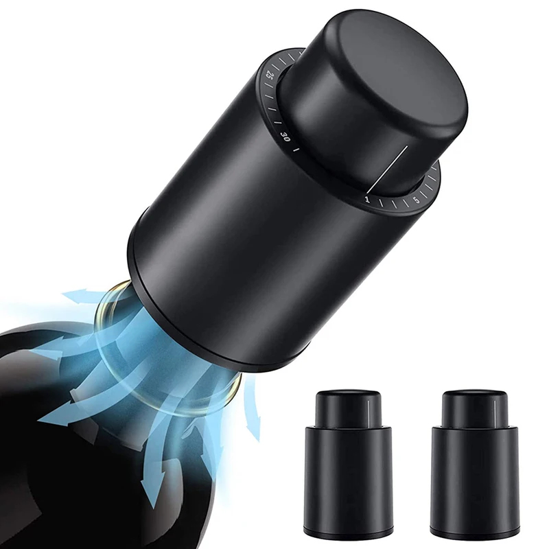 Rolha de Vinho a Vácuo para Ar - Wine Preservation Pump avaliação e preço