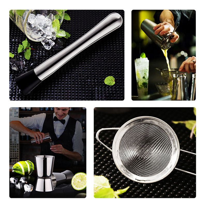 13 pçs/set aço inoxidável cock - Boston Shaker Set avaliação e preço