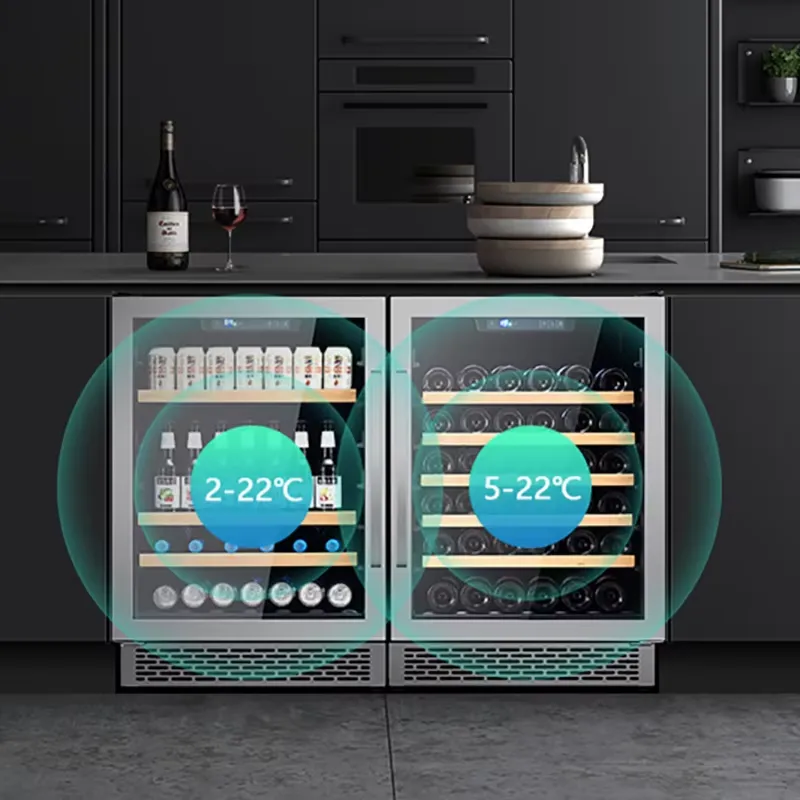 Refrigerador de Vinho de Aço I - Home Bar And Fridge avaliação e preço