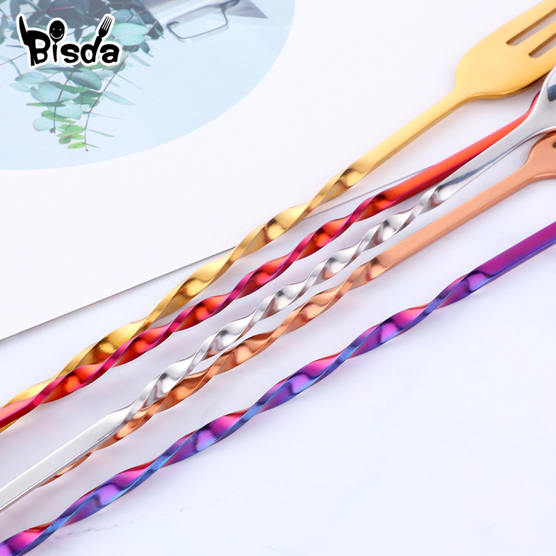 Colheres de bar de coquetel co - Bar Spoon Twisted avaliação e preço